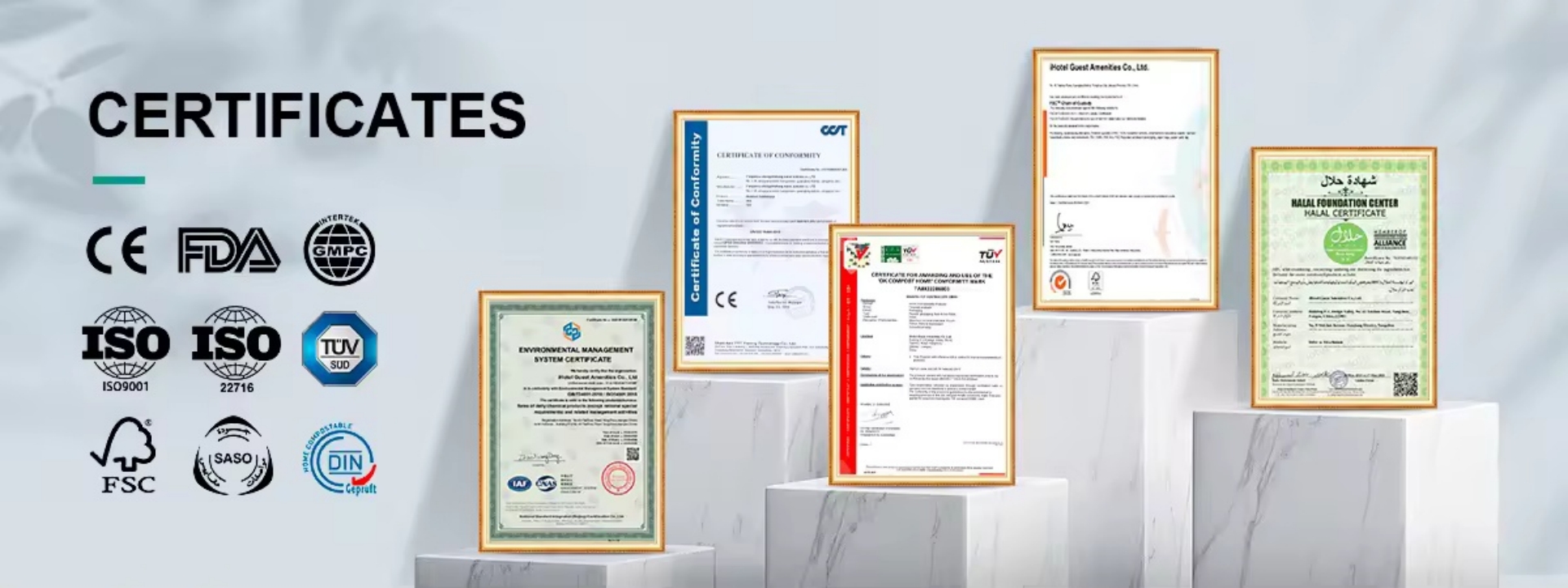 DERBAL Certificates
